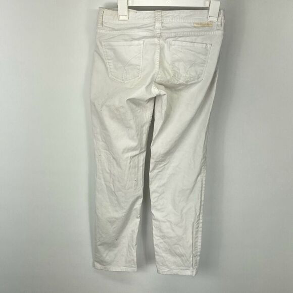 CALVIN KLEIN Power Stretch Crop Slim Skinny Casual Jeans Women’s size 4 - Picture 2 of 13